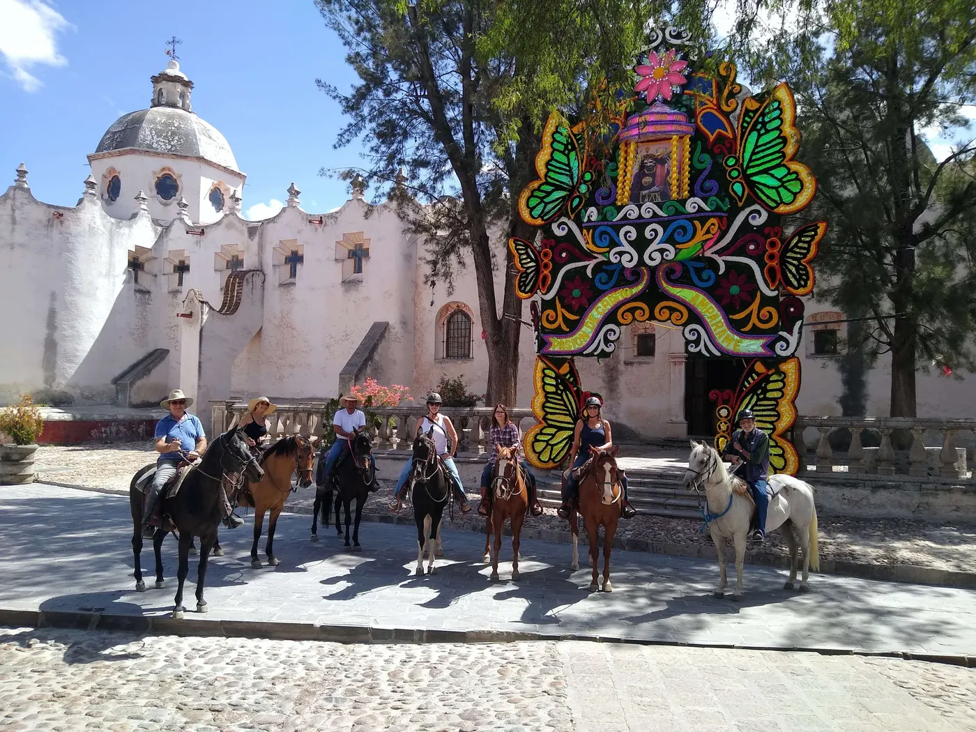 The Santuario de Atotonilco near San Miguel de Allende
